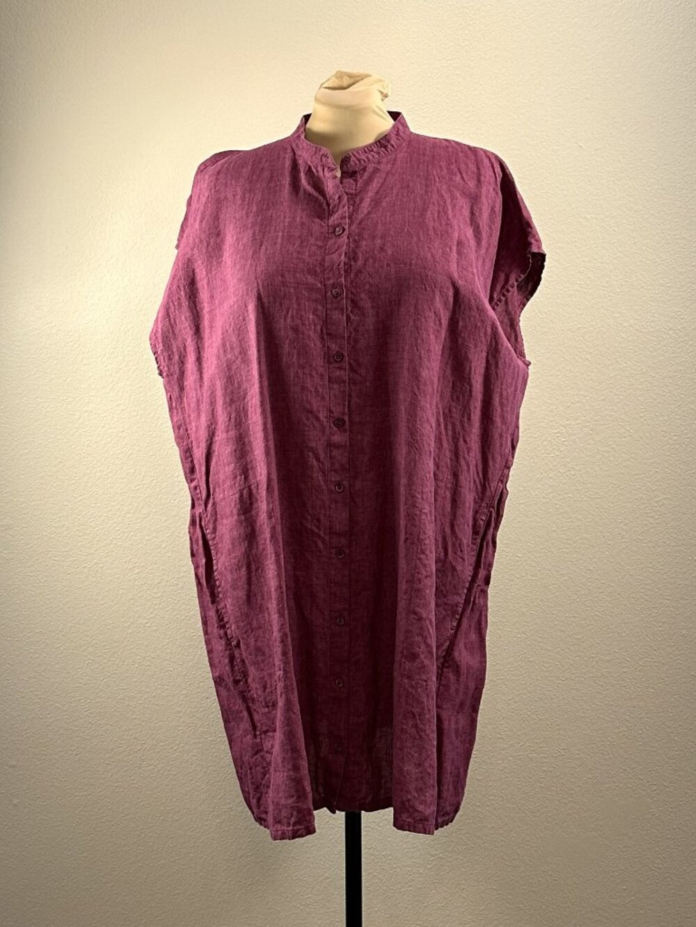 Eileen Fisher Organic Linen Shirtdress